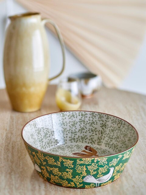 Bloomingville Hezha Bowl Green