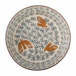 Bloomingville Hezha schaal blauw