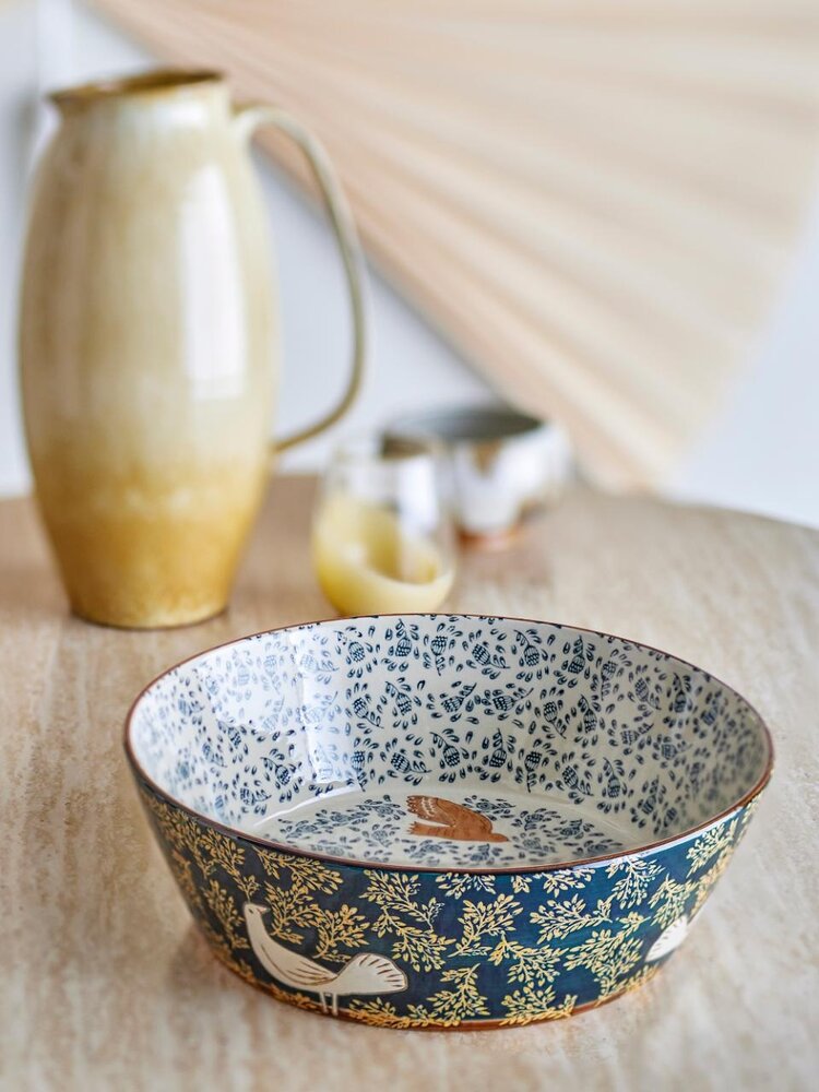 Bloomingville Hezha bowl blue