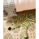 Doing Goods Grassy zebra vloerkleed L Doing Goods Grassy zebra vloerkleed L