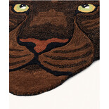 Doing Goods Nio black panther head rug L Doing Goods Nio black panther head rug L