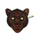 Doing Goods Nio black panther head rug L Doing Goods Nio black panther head rug L