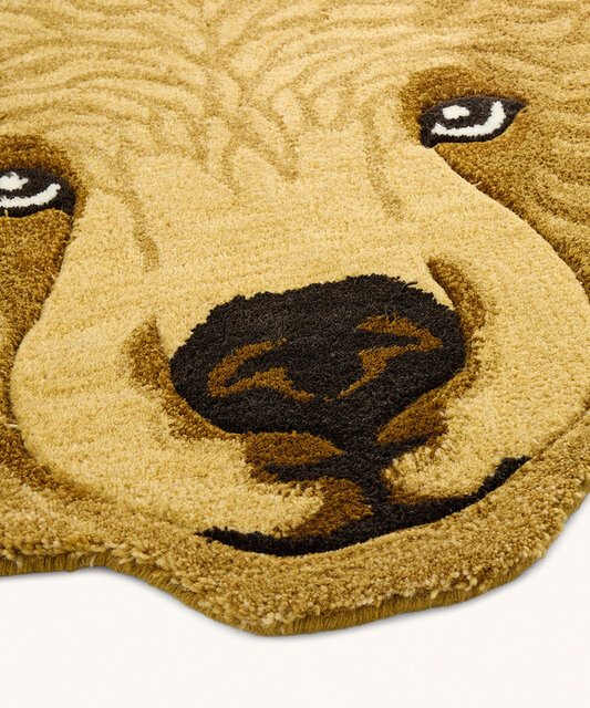 Doing Goods Tapis en forme de tête d'ours Bruno L Doing Goods Tapis en forme de tête d'ours Bruno L