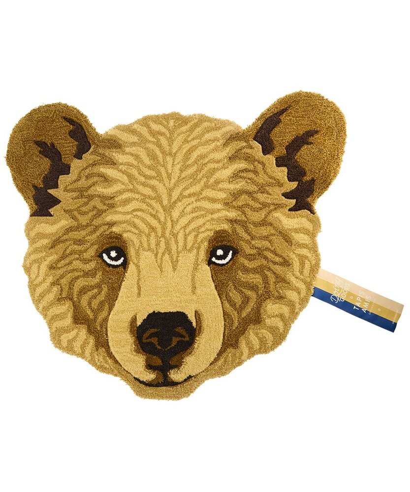 Doing Goods Bruno bear head rug L