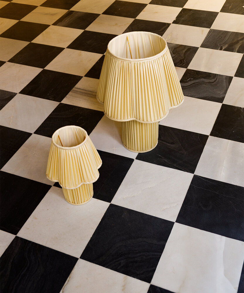 Doing Goods Lampe Myra S bouton d'or