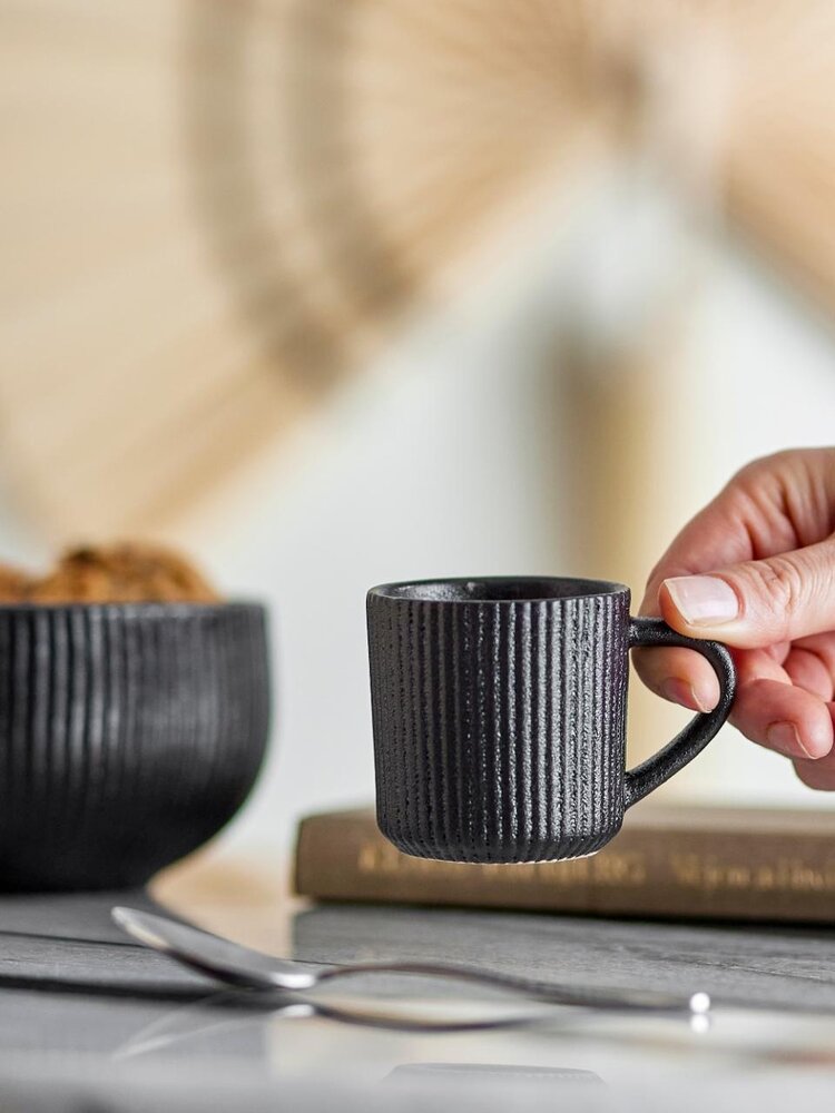 Bloomingville Neri espressokrus sett med 4