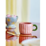 Bloomingville Nini mugs set of 6 pieces pink