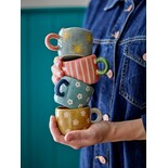 Bloomingville Nini mugs set of 6 pieces blue Bloomingville Nini mugs set of 6 pieces blue