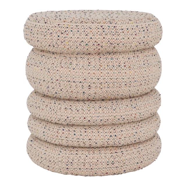 Urban Nature Culture Cinco pouf multicolor