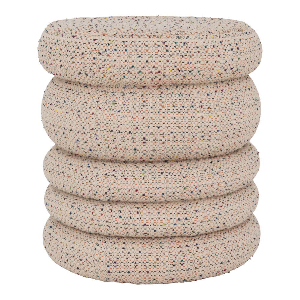 Urban Nature Culture Cinco pouf multicolor