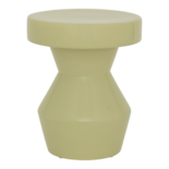 Urban Nature Culture Sculptural side table pale green