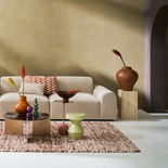 Urban Nature Culture Mesa auxiliar escultural verde pálido Urban Nature Culture Mesa auxiliar escultural verde pálido