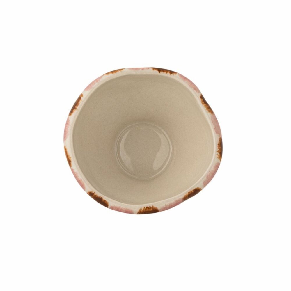 Bloomingville Nini schaaltjes roze/rood set van 6 stuks