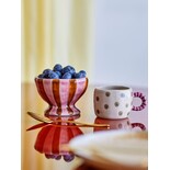 Bloomingville Ciotole Nini rosa/rosse set da 6 pezzi