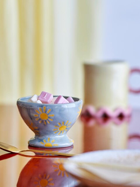 Bloomingville Nini bowls blue/yellow set of 6 pieces