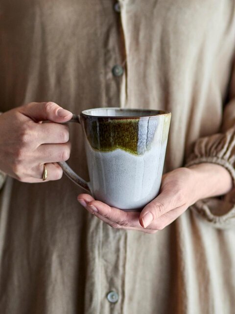 Bloomingville Jules mokken set van 6 stuks groen