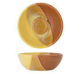 Bloomingville Paula yellow bowls set of 4 pieces Bloomingville Paula yellow bowls set of 4 pieces
