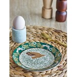 Bloomingville Hezha plates green set of 6 pieces Bloomingville Hezha plates green set of 6 pieces