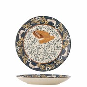 Bloomingville Hezha plates blue set of 6 pieces