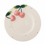 Bloomingville Berrie tallerkener rosa sett med 6 deler Bloomingville Berrie tallerkener rosa sett med 6 deler