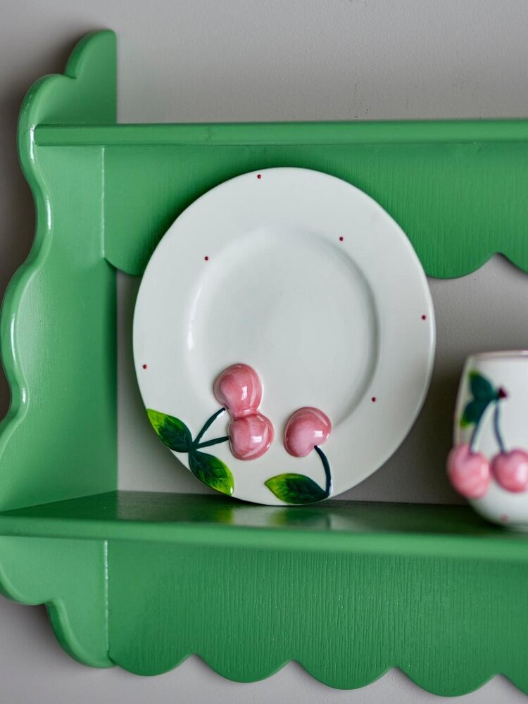 Bloomingville Berrie borden roze set van 6 stuks