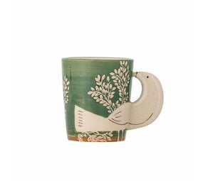 Bloomingville Hezha krus grønt sæt med 4 dele