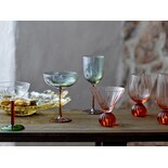 Bloomingville Taurin champagneglazen roze set van 6 stuks Bloomingville Taurin champagneglazen roze set van 6 stuks