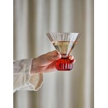 Bloomingville Taurin cocktailglass rosa sett med 6 deler Bloomingville Taurin cocktailglass rosa sett med 6 deler