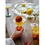 Bloomingville Taurin cocktail glazen roze set van 6 stuks Bloomingville Taurin cocktail glazen roze set van 6 stuks