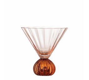 Bloomingville Verres à cocktail Taurin roses, lot de 6 pièces Bloomingville Verres à cocktail Taurin roses, lot de 6 pièces