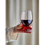 Bloomingville Taurin vinglass rosa sett med 6 deler Bloomingville Taurin vinglass rosa sett med 6 deler