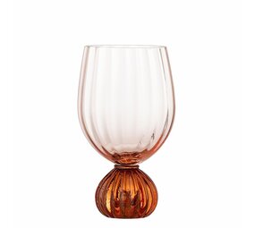 Bloomingville Taurin wine glasses pink set of 6 pieces