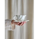 Bloomingville Set di 6 tazze e piattini Shellie Bloomingville Set di 6 tazze e piattini Shellie