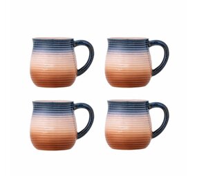 Bloomingville Tatum mokken set van 4 stuks Bloomingville Tatum mokken set van 4 stuks