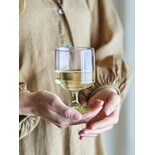 Bloomingville Set di 6 bicchieri viola Luciana