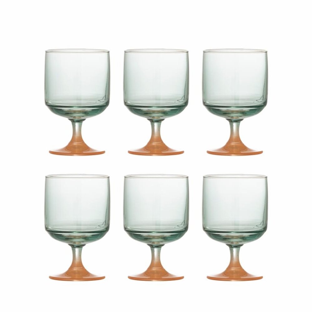 Bloomingville Set di bicchieri Signe da 6 pezzi
