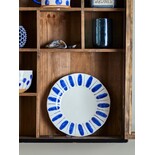 Bloomingville Linora borden blauw set van 3 stuks Bloomingville Linora borden blauw set van 3 stuks