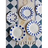 Bloomingville Platos Linora azules set de 3 piezas Bloomingville Platos Linora azules set de 3 piezas