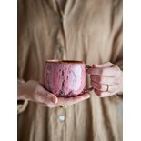 Bloomingville Juego de 4 tazas Rayen color rosa Bloomingville Juego de 4 tazas Rayen color rosa