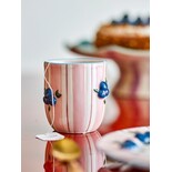 Bloomingville Set di 4 tazze rosa da viaggio