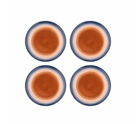 Bloomingville Tatum plates Ø20.5cm set of 4 pieces