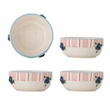 Bloomingville Carry schalen roze set van 4 stuks