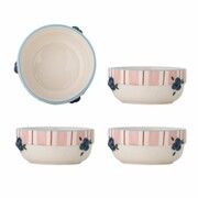 Bloomingville Trageschalen, rosa, 4er-Set Bloomingville Trageschalen, rosa, 4er-Set