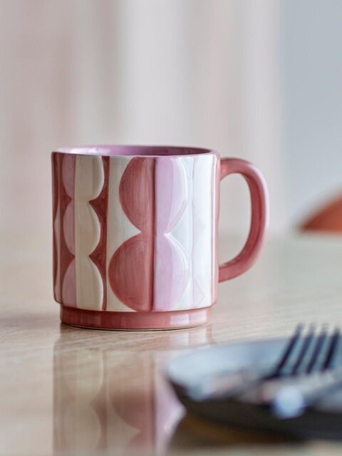 Bloomingville Saul krus rosa sett med 4 deler