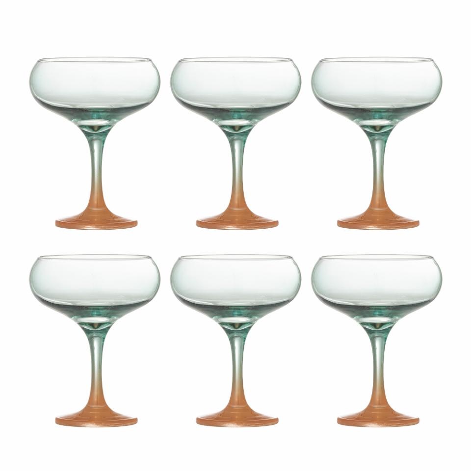 Bloomingville Signe cocktail glazen set van 6 stuks