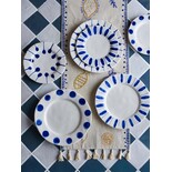 Bloomingville Linora Teller blau Ø28cm 3er-Set