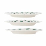 Bloomingville Piatti Linora verdi Ø28cm set 3 pezzi Bloomingville Piatti Linora verdi Ø28cm set 3 pezzi