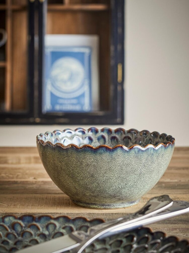 Bloomingville Katrina bowls gray set of 4 pieces