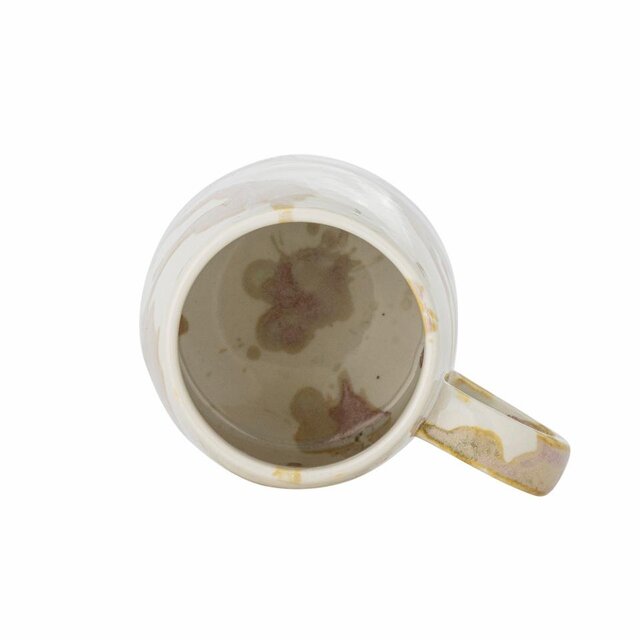 Bloomingville Winnie krus pink/cremefarvet sæt med 4 Bloomingville Winnie krus pink/cremefarvet sæt med 4