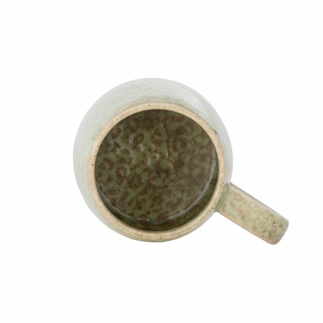 Bloomingville Juego de 4 tazas Winnie verde/beige Bloomingville Juego de 4 tazas Winnie verde/beige